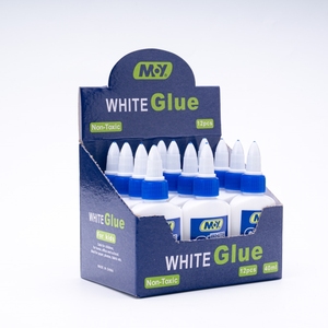 <span class=keywords><strong>Pegamento</strong></span> <span class=keywords><strong>blanco</strong></span> no tóxico de 40ml para cartón DIY hecho a mano escuela gorra puntiaguda artesanía madera <span class=keywords><strong>pegamento</strong></span> libre Asid PVA para estudiantes y niños - Product Image 2