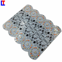 Clignotant uv led anneau pcb carte de circuit électronique pour lampe de poche torche caméra pcb fabricant de carte smd 5730 puce pcba 14