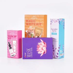 กล่องกระดาษพิมพ์ลายนูนสำหรับบรรจุภัณฑ์ผลิตภัณฑ์ดูแลผิว แชมพู เครื่องสำอาง ครีมบำรุงผิว น้ำมันหอมระเหย กล่องกระดาษพับได้ - Product Image 4