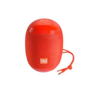 T G 529 500mah Mini alto-falante portátil BT5.0 com cartão TF USB AUX FM rádio player função TWS