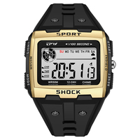 ड्रॉप शिपिंग घड़ियाँ अमेज़न डिजिटल Wristwatches जाम Tangan प्रिया बंद घड़ी 50m पानी प्रतिरोधी सदमे प्रतिरोधी