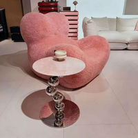 Table basse multifonctionnelle en marbre de luxe léger italien, design minimaliste pour salon, petit appartement, ou comme table d'appoint de canapé d'angle