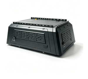 ZST Hardtop en aluminium pour <span class=keywords><strong>pick</strong></span>-<span class=keywords><strong>up</strong></span>, avec fenêtre latérale verrouillable, panneau MOLLE, boîte de rangement sur le toit, Ford F-150 SuperCrew - Product Image 6