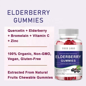 Caramelle Gommose OEM/ODM per Adulti con Sambuco, Vitamina C e Zinco, Detox ed Energia, 60 Pezzi, 2 al Portione, Scadenza 24 Mesi - Product Image 5