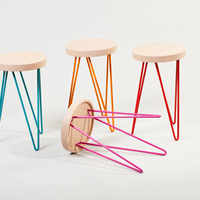 Épingle à cheveux Table basse pieds acier industriel 8-35CM épingle à cheveux pieds de bureau pour meubles banc Table de bureau métal acier bricolage 2 3 broches