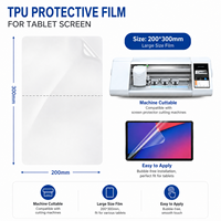 20*30cm TPU Hydrogel-Folien HD Klar Ultradünne Displayschutzfolien für Schneidemaschinen, passend für alle Modelle, 4-lagig, OEM-Qualität.
