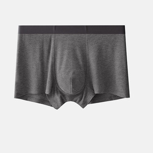 Culotte <span class=keywords><strong>thermique</strong></span> en spandex antibactérien à taille moyenne pour hommes avec sous-vêtement en tissu respirant tricoté pour hommes - Product Image 6