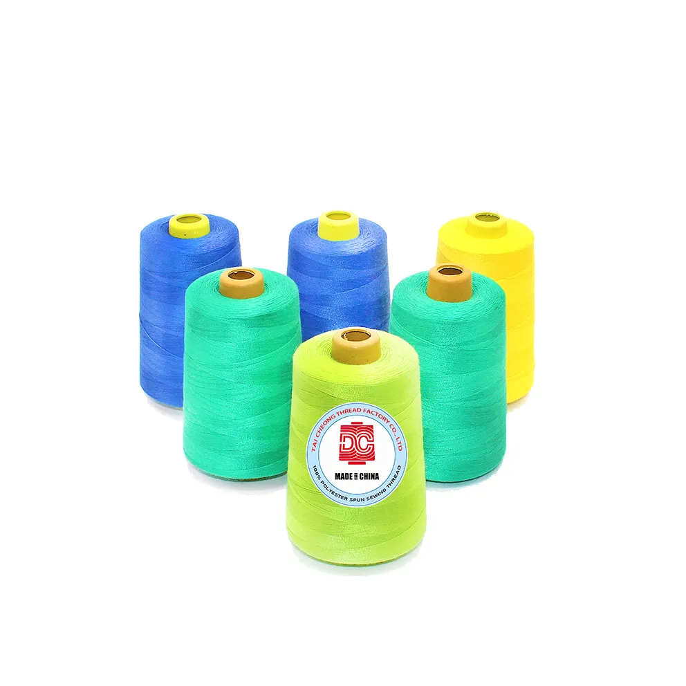 high quality poly poly core sewing thread 28s/2 for jacket sewing thread