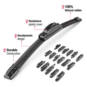 Recambios de escobillas limpiaparabrisas de silicona universales OEM 2025 YTK, los mejores limpiaparabrisas de coche con reemplazo tipo plátano para brazo para Audi - Product Image 6