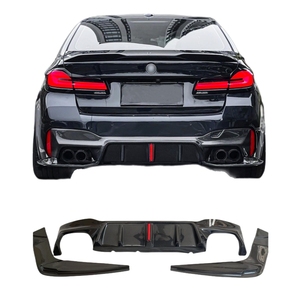 Bộ khuếch tán phía sau cho BMW 5 Series nâng cấp <span class=keywords><strong>G30</strong></span> G38 Bộ khuếch tán phía sau sợi carbon BodyKit phong cách 3D - Product Image 1