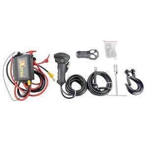 Treuil électrique 12V 2000lb-20000lb, robuste, tout-terrain, 4x4, pour Jeep, camion, SUV, bateau et automobile, avec télécommande sans fil - Product Image 4