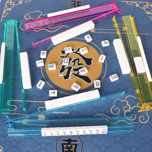 Juego de 3 Bolsas para Mahjong Americano, Bolsa de Almacenamiento de Tela Oxford Resistente, Portátil, de Gran Capacidad para Juegos de Mesa y Fiestas - Product Image 3