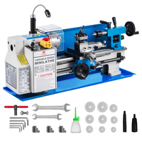 Tour CNC motorisé pour le travail des métaux, Mini tour universel pour le métal, Machine pour l'usinage, tour Horizontal