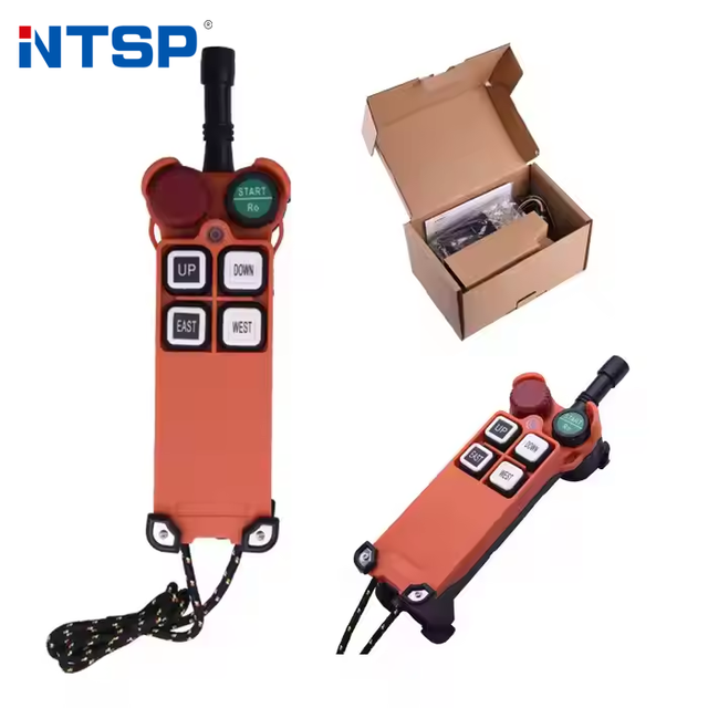 Industrial Radio Double Speed Wireless Crane Remote Control F24-4D 1 Year Warranty 315MHz for Tower Crane & Electric Hoist
