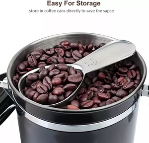 ช้อนสแตนเลสสตีล304 # ขนาด15มล. 30มล. ช้อนกาแฟช้อนตวงกาแฟช้อนวัดปริมาณนมหรือชาช้อนผงเครื่องใช้ในครัว - Product Image 2