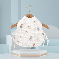 Bavoir HOSHOM de haute qualité, personnalisé, 100% coton, motif canard mignon, logo personnalisé, photo brodée, imprimé