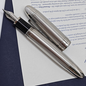 JD 149 pluma <span class=keywords><strong>de</strong></span> tinta <span class=keywords><strong>de</strong></span> caligrafía <span class=keywords><strong>de</strong></span> práctica líder <span class=keywords><strong>de</strong></span> negocios <span class=keywords><strong>de</strong></span> lujo/pluma <span class=keywords><strong>de</strong></span> rodillo, diseño clásico tallado, regalo perfecto para padre, maestro - Product Image 3