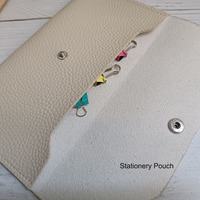 Dompet Kulit Pebble Awet Y&G Wholesale, Kantong Penyimpanan Kustom, Tempat Uang, Tas Bank Dengan Kancing Tekan