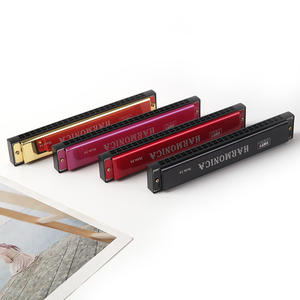 Vente en gros/OEM/<span class=keywords><strong>Prix</strong></span> d'usine Fabricant Vente en gros <span class=keywords><strong>Harmonica</strong></span> à double rangée à clé C diatonique à 24 trous Design à 6 couleurs pour les étudiants d'âge préscolaire - Product Image 5