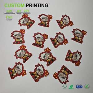 Aplicador Manual Personalizado con Logotipo en Relieve para Cajas de Jeans Morados, Etiquetas para Botellas de Cerveza Tris - Product Image 1