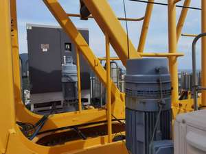 Nouvelle grue à tour à plateforme plate Zoomlion W7025-12E 2021 avec hauteur de travail autonome de 60 m, moteur et boîte de vitesses, capacité de levage de 12T - Product Image 3