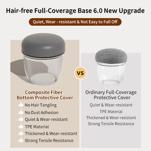 FLOOR GUARD Silicona sin pelo Silencioso resistente al desgaste Cubierta de pie para mesa y silla Almohadilla protectora para piernas - Product Image 4