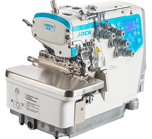 Máquina de Coser Overlock Automática Jack C5S Nueva de Marca China con Mesa - Product Image 1