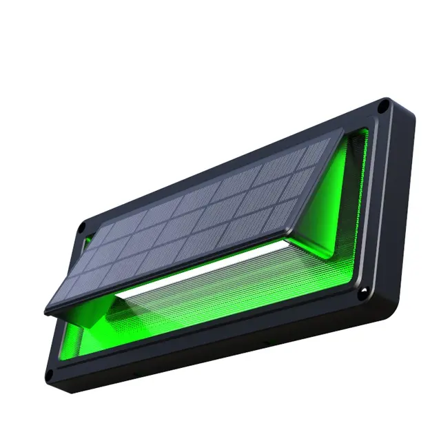 Luz solar IP65 para exterior, sensor de movimento, luz solar de parede à prova d'água, luz solar para jardim e ruas, 100 LED