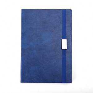 Cuaderno de Cuero de Primera Calidad, Simple y Personalizado para Negocios, Diario, Agenda, Planificador con Cuerda Elástica y Páginas Rayadas para Regalo de Oficina - Product Image 4