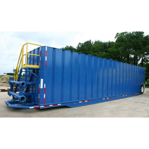 Tanque Frac montado en patín Sistema de tanques de mezcla de lodo Tanque de lodo grande para campo petrolífero 500 BBL - Product Image 4