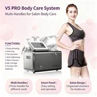 Appareil de beauté professionnel V5 Pro pour la perte de poids, le drainage lymphatique, le raffermissement de la peau et l'amincissement, pour usage domestique