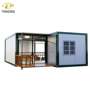 الفاخرة حاوية شحن جاهزة منزل 40 قدم حاوية مكتب استخدام انفصال منزل الجاهزة المصنوعة في الصين - Product Image 3