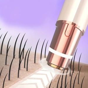Depiladora Eléctrica Recargable 2 en 1 Sin Dolor, Depiladora Nasal y Afeitadora/Recortadora Facial para Mujer, Herramienta de Depilación Doméstica - Product Image 6
