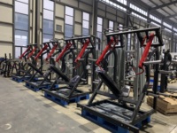 Máquina de Press de Hombros Lateral ISO, Equipo de Gimnasio Comercial para Entrenamiento Aislado de Deltoides y Hombros