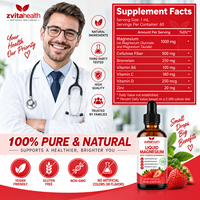 Magnesium Cair Label Pribadi Glycinate Taurate 1000mg Cairan Oral Relaksasi Tidur Pemulihan Otot Kesehatan Pencernaan