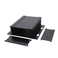 Caja Eléctrica de Aluminio Extruido para Montaje en Pared, Diseño Dividido, Anodizado, con Clasificación IP54, para PCB y Electrónica