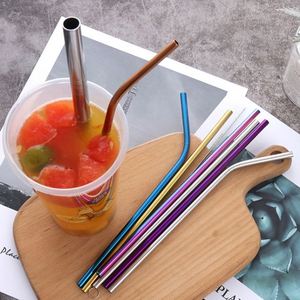 Portable Stainless Steel 304 Travel <b>Metal</b> <b>Straw</b> Set with Case Factory Price Bar Accessories - Product Image 6