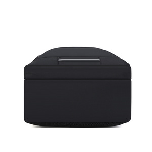 Men's Nylon Backpack 16-Inch Large Capacity Waterproof For Travel Business College Students Solid Color Black Gray Blue - Product Image 3