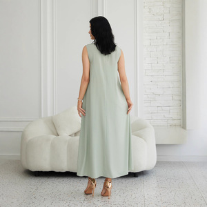 Vestido tipo <span class=keywords><strong>cárdigan</strong></span> bordado para <span class=keywords><strong>mujer</strong></span>, comercio transfronterizo OEM/ODM - Product Image 4