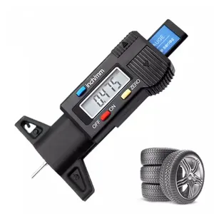 High precision Digital Tire Wear Detection Measuring Tool Auto Car Tyre Tire Tread Depth Gauge electronic Calipers