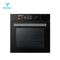 Horno Eléctrico de Gran Capacidad de 66L con Control Digital, Horno de Vapor Integrado Dos en Uno y Máquina para Hornear al Vapor