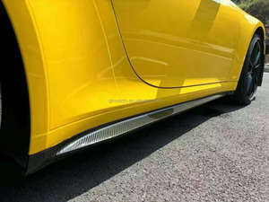 Alerón de Fibra de Carbono Seca Estilo GT3 para <span class=keywords><strong>Porsche</strong></span> <span class=keywords><strong>Carrera</strong></span> <span class=keywords><strong>911</strong></span> 992, Faldones Laterales, Kit de Carrocería - Product Image 4