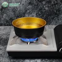 Récipient en feuille d'aluminium de qualité alimentaire avec couvercle pour gril Boîte à lunch ovenable pour la restauration et le stockage des aliments