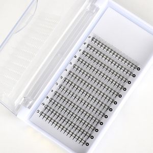 स्प पलक प्राकृतिक नरम समर्थक प्रशंसकों को संकीर्ण प्रशंसक हल्का वजन मेगा 3 डी 6 डी पॉटी बेस प्रीमेड वॉल्यूम फैन पलक एक्सटेंशन एक्सटेंशन - Product Image 2