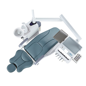 <strong>Dental</strong> <strong>Unit</strong> Factory <strong>Manufactured</strong> 8m CE <strong>Dental</strong> <strong>Chairs</strong> <strong>Unit</strong> Price <strong>Dental</strong> Equipment 8 Bulbs LED Sensor Light 3 Memory Positions - Product Image 2