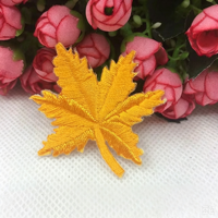 Maple Leaf Patch Set Blad Geborduurde Applicatie 10 Kleuren Strijkbare Decoratieve Patch voor Kleding Jurken Jeans Rugzak DIY Knutselwerk