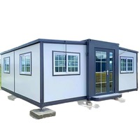 Maison mobile à bas prix, 3 chambres, conteneur portable, maisons minuscules, maison modulaire préfabriquée en conteneur à vendre