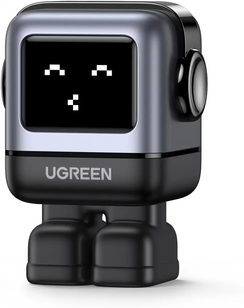 Ugreen 65W USB C telefone carregador Nexode Robot GaN carregador rápido 3-Port Compact parede carregador adaptador de alimentação para MacBook