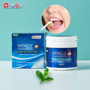Poudre dentaire célèbre de traitement dentaire quotidienne personnelle utilisée marque la poudre dentaire blanchissante <span class=keywords><strong>blanche</strong></span> d'Ounge - Product Image 1