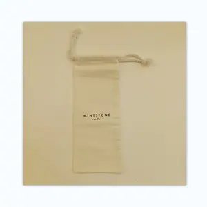 Bottle Package Bags Frosted Plastic Poly Cotton Drawstring Packaging Bags For Hair Jewelry